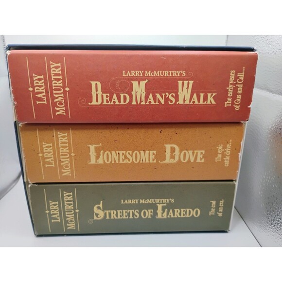 Lonesome Dove Trilogy Collectors Set VHS Box Set Larry McMurtry Video Tapes - Picture 2 of 14